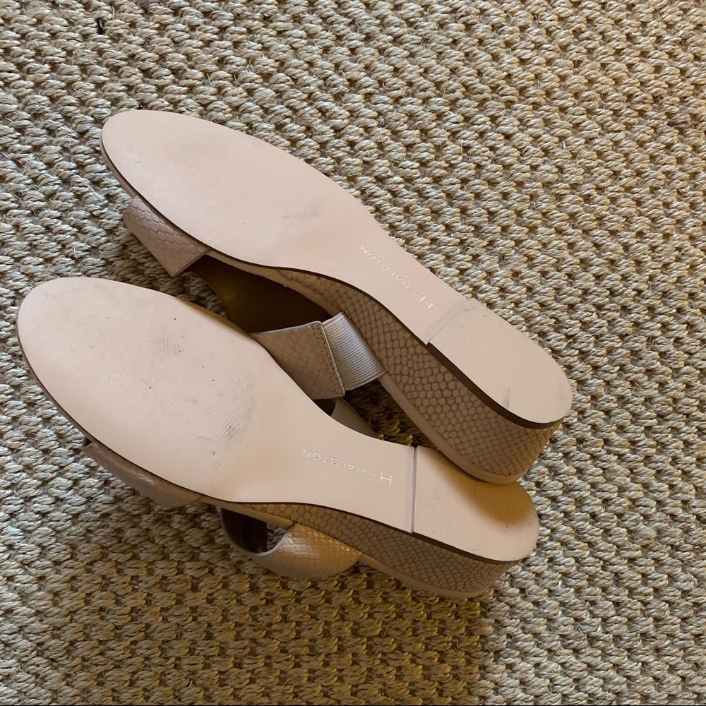 Halston H Sandals in Blush - Picture 4 of 4